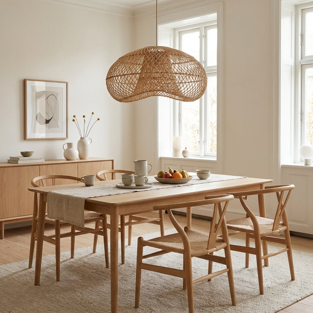 Bambus pendellampe – Snoet design (ID274)