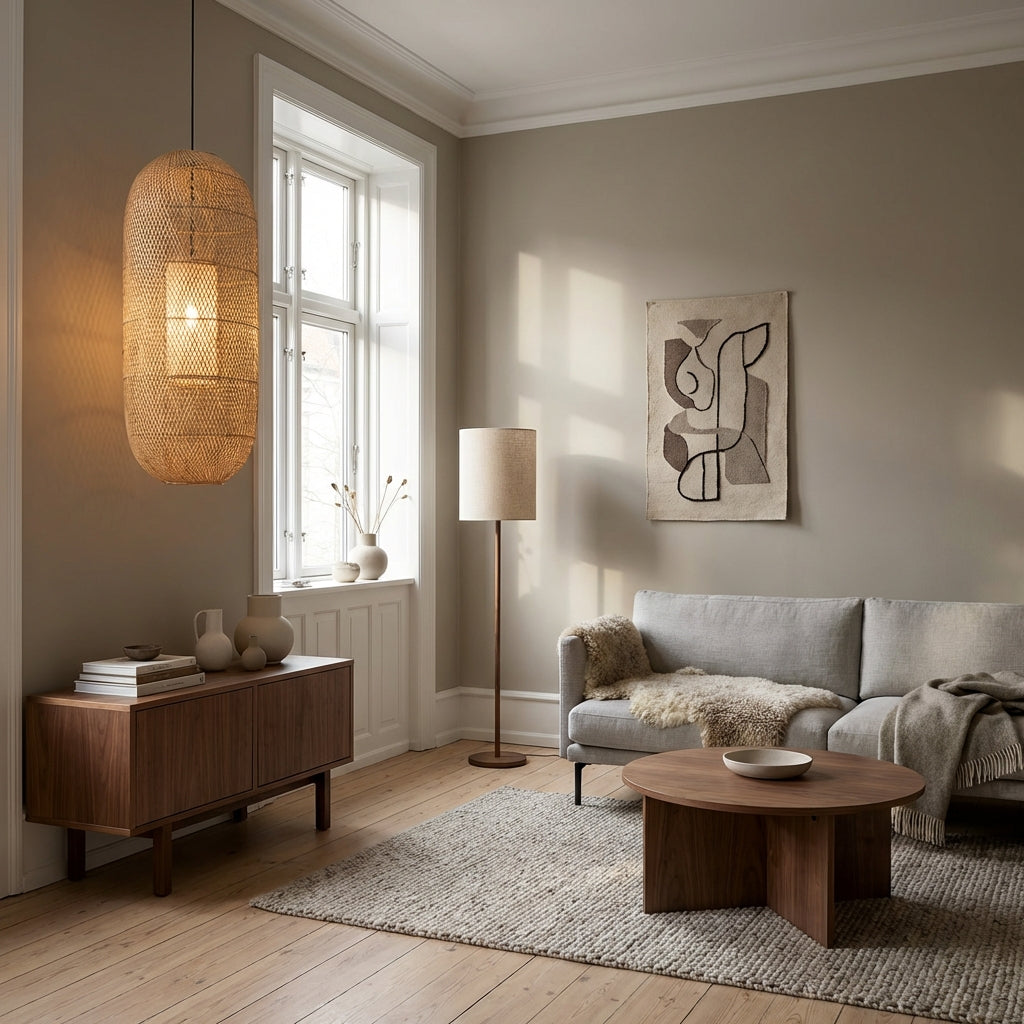 Kapsel bambuslampe (ID270)