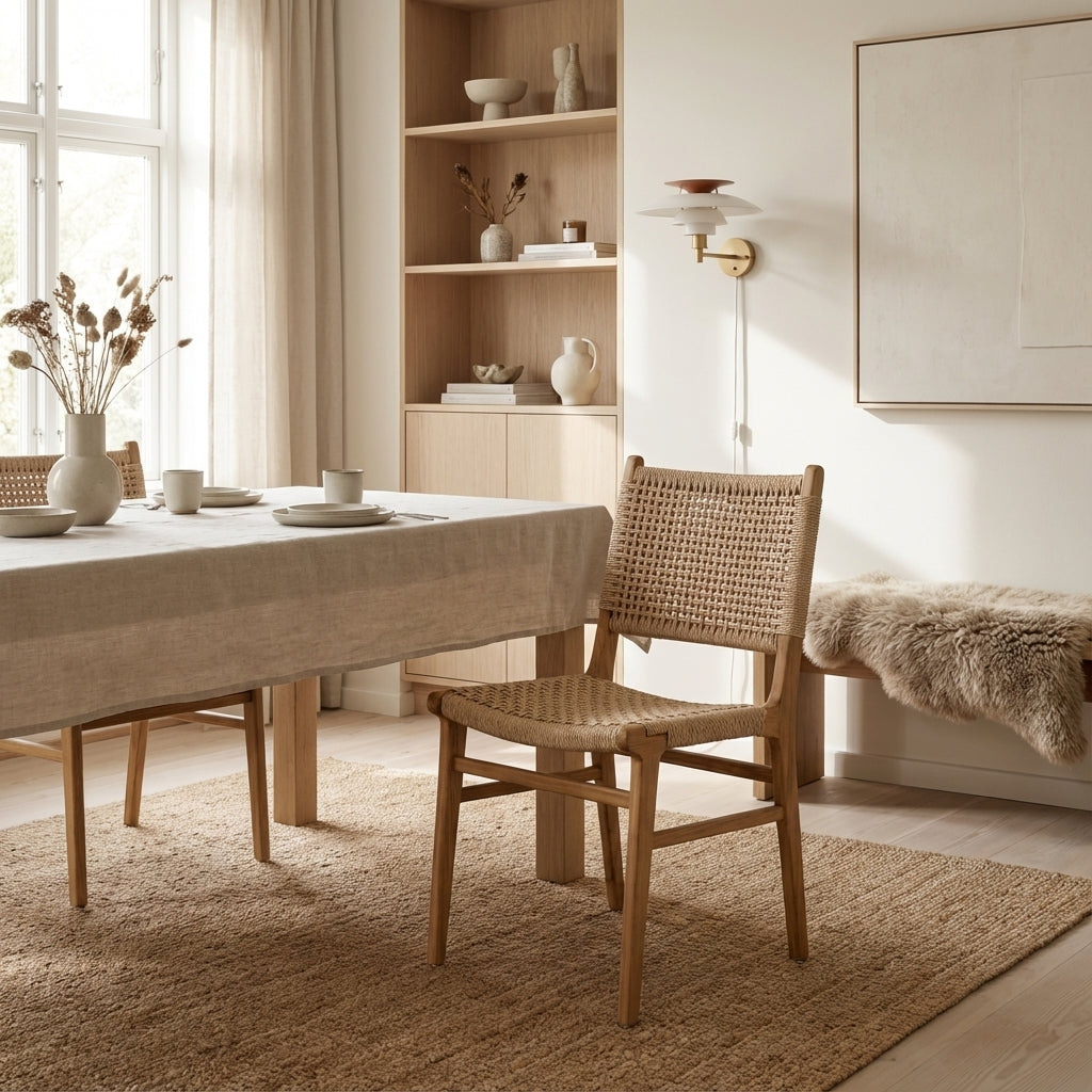 Flettet spisestol (ID198)