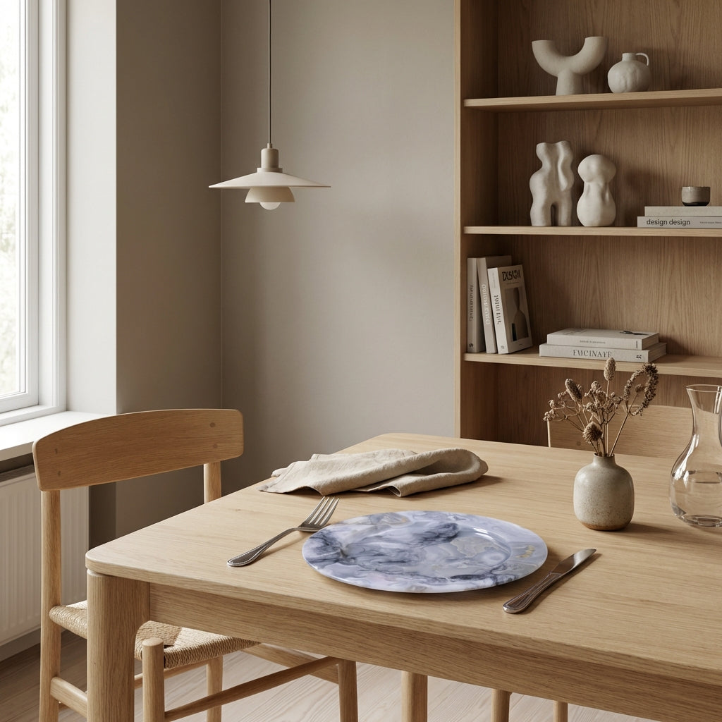 Moderne tallerken i sten (ID155)