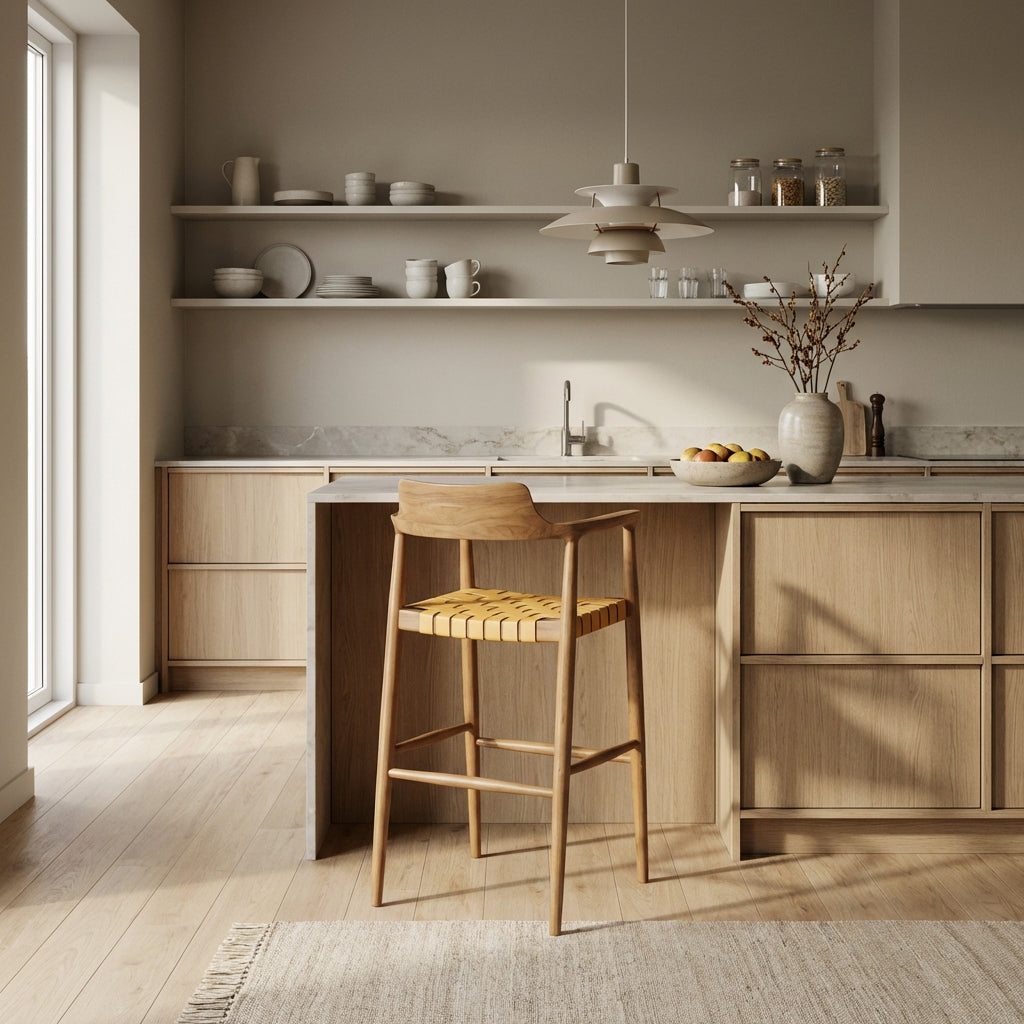 Læderrem BarSkammel (ID203)