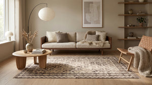 Kelim tæppe – Moderne Uld & Garn Fladvævet (ID309)