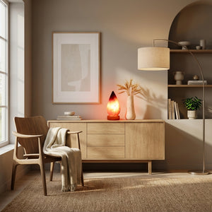 Moderne bordlampe i sten (ID56)