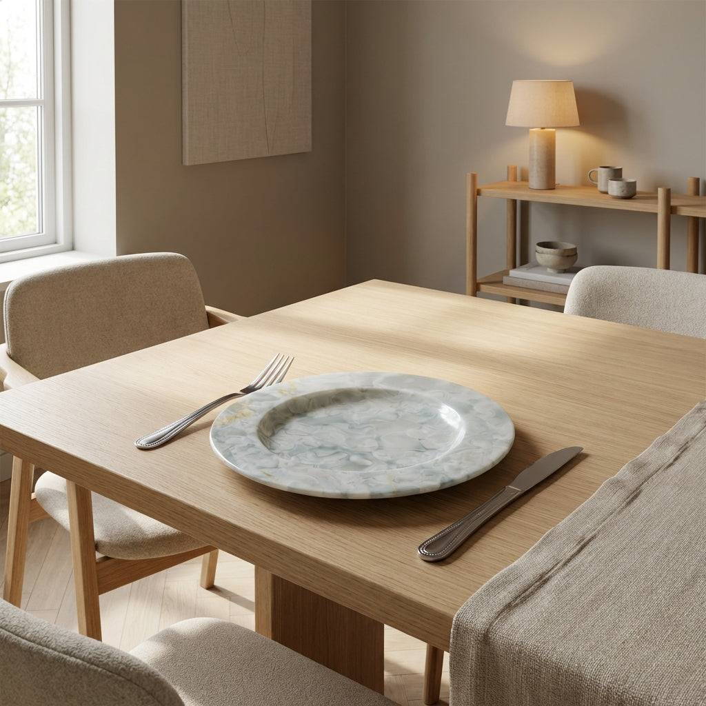 Moderne tallerken i sten (ID160)