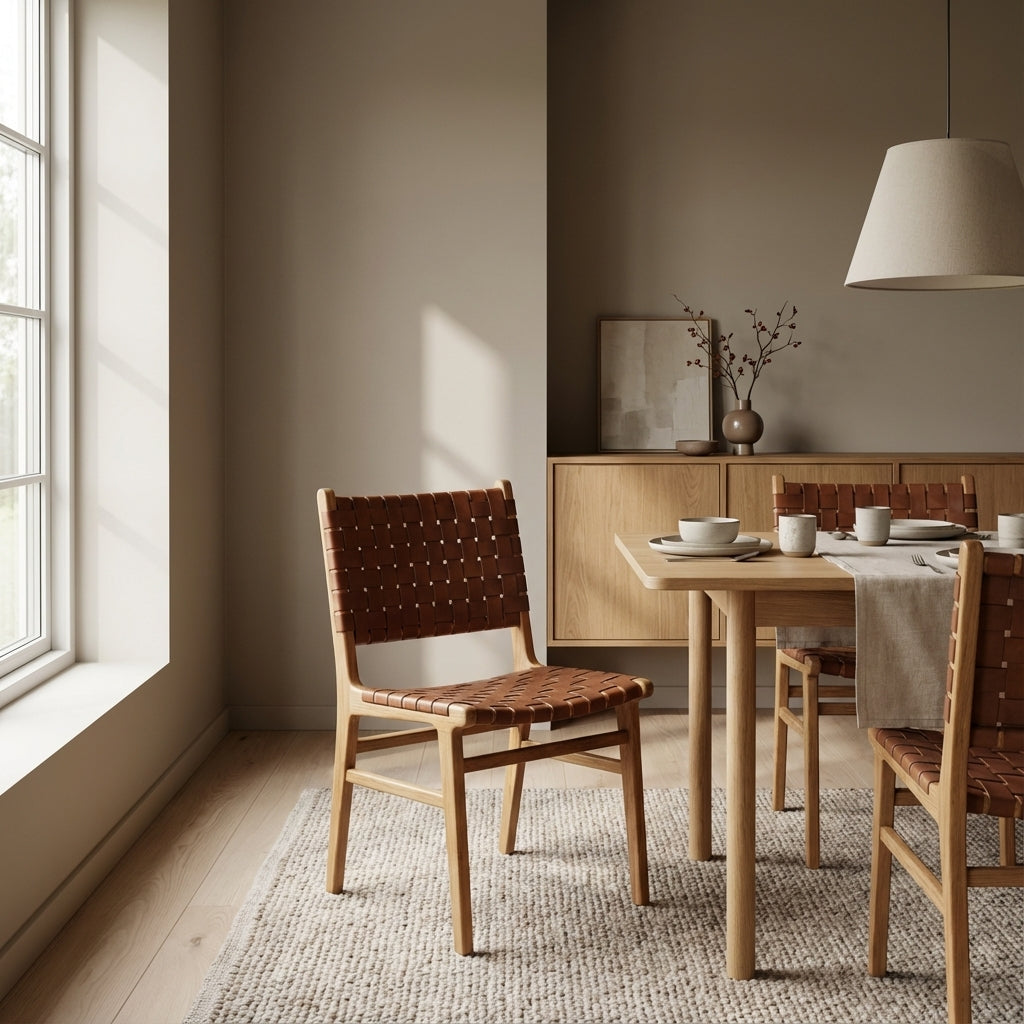 Læderrem Stol (ID207)