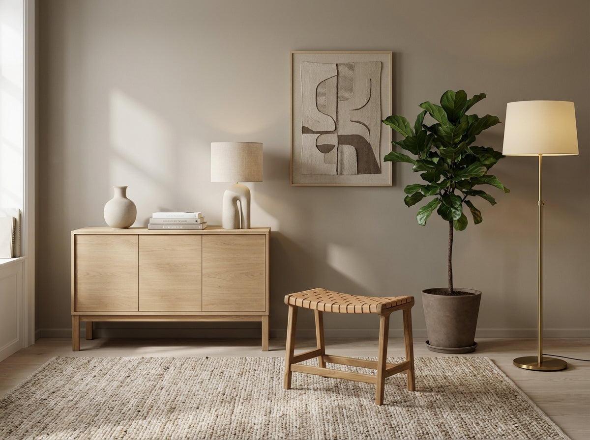 Læderrem Skammel (ID221)