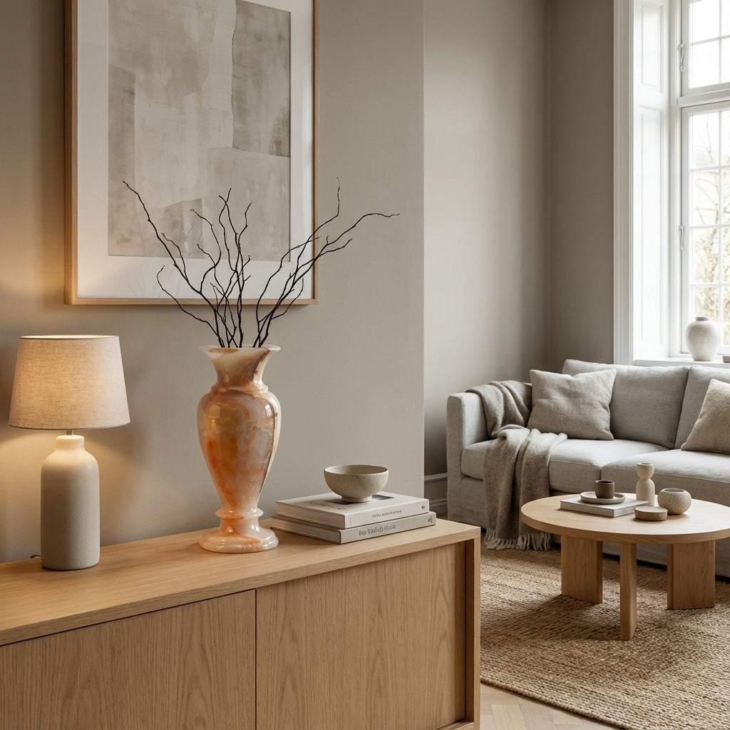 Moderne vase i sten (ID102)